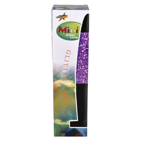 Mini Sparkle Lamp Purple 12.5"