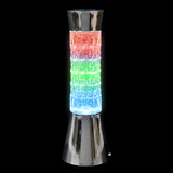 Sparkle LED Chrome Lamp 12"