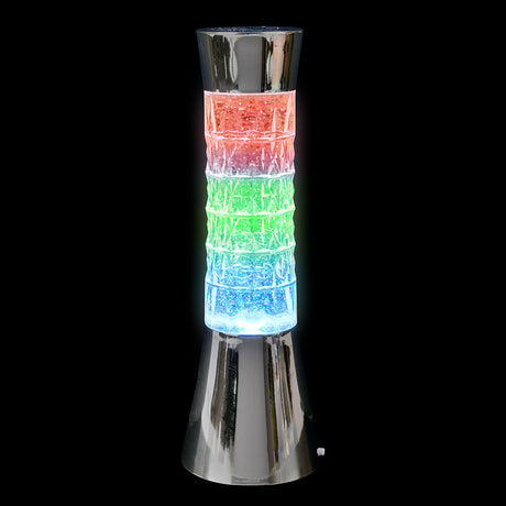 Sparkle LED Chrome Lamp 12"