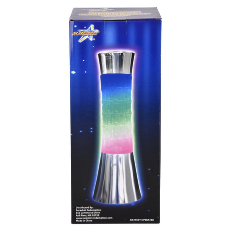 Sparkle LED Chrome Lamp 12"
