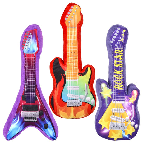 Rock Guitar Plush (3 Asst.) 11.5"