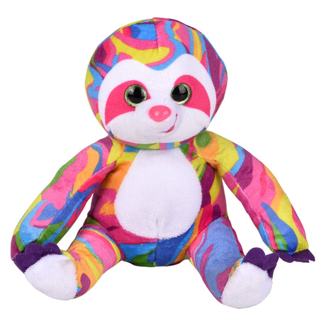 Plush Sloth Toy 6" Psychedelic