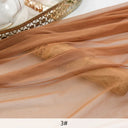 0.5m/1m/5m Soft Power Stretch Mesh Fabric for Sewing Dance Dresses Bridal Dress Backing Tight Performance Costumes Mosquito Net