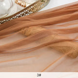 0.5m/1m/5m Soft Power Stretch Mesh Fabric for Sewing Dance Dresses Bridal Dress Backing Tight Performance Costumes Mosquito Net