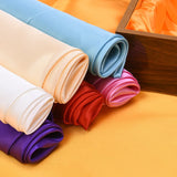 1m-7m Charmeuse Satin Fabric Silky & Shiny Cloth Fabric Shiny Upholstery Lining Drapery DIY Crafts Soft for Wedding Decorations