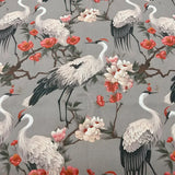 0.5m/1m/2m Encrypted Cotton Linen Retro Chinese Ink Style Fabric For Decorative Cloth Tablecloths Curtains Handmade DIY Fabric