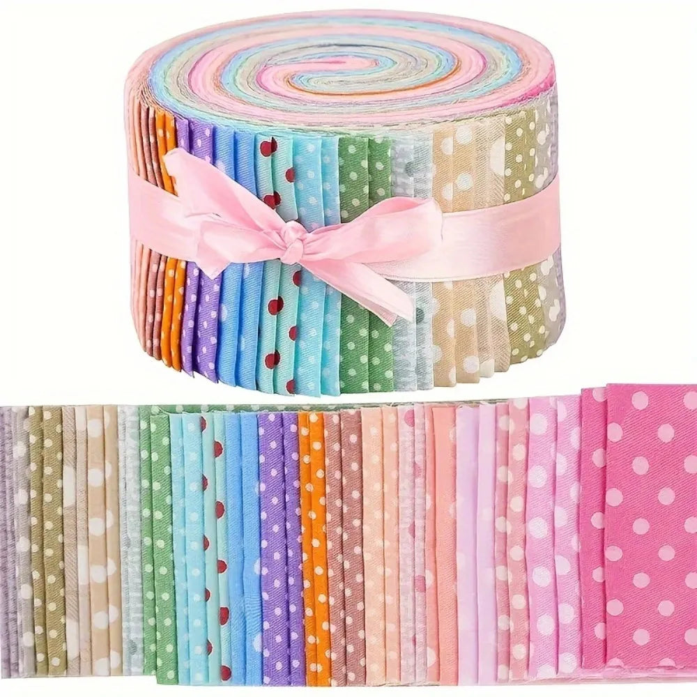 40Pcs DIY Cotton Handmade Craft Fabric Various Patterns Sewing Textiles Doll Clothes Splicing Cloth Family Work Artcraft Fabric