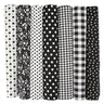 7Pcs 20" x 20" Cotton Fabric DIY Making Supplies Quilting Patchwork Fabric Fat Quarter Bundles DIY for Quilting Patchwork