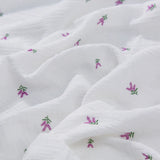 135x50/500cm Pure Color Crepe Double-Layer Cotton Yarn Fabric, Making Soft Pajamas Clothes Fabric DIY Clothing Cloth YHTJ0113