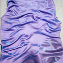 Holographic Gradient Satin Fabric 150cm Wide Iridescent Silk For Wedding Dress Bridal Veil Prom Gown DIY Sewing Hanfu Materials