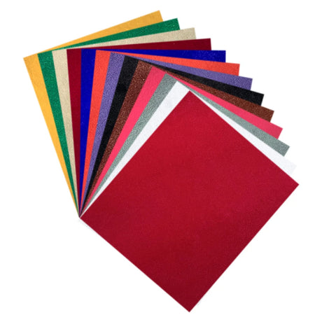 20x15cm 13pcs Bundle Self-Adhesive Velvet Flock Liner Jewelry Contact Paper Craft Fabric Sticker MultiColor DIY Box Book Decor