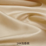 0.5m/1m/2m Satin Fabric Lining Soft and Shiny Silk-Like Material,for Clothing and Lining, Garments, DIY Craft, and Gift Wrapping