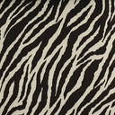 Velvet Fabric Safari Baby Zebra Short Pile