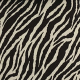 Velvet Fabric Safari Baby Zebra Short Pile