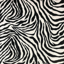 Printed Stretch Velvet Safari Fabric