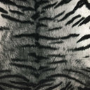 Velvet Fabric Safari Tiger Animal Print by the Yard