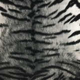 Velvet Fabric Safari Tiger Animal Print by the Yard