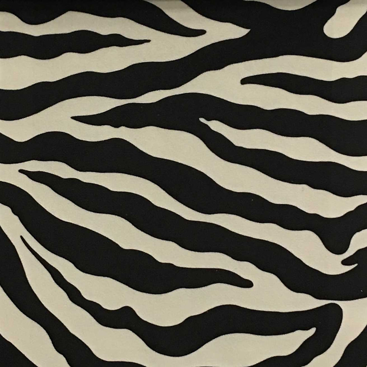 Zebra Velvet Fabric by the Yard