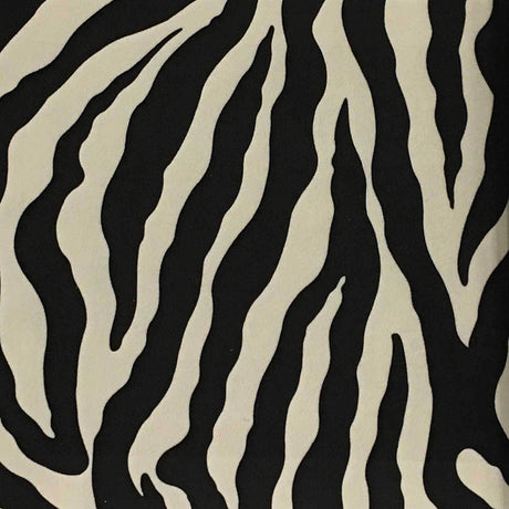 Zebra Velvet Fabric by the Yard