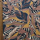 Swim Knit Nylon Spandex Safari Foliage 4-Way Stretch