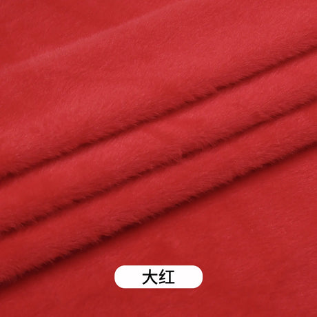 50x50cm 5mm Soft Breathable Elastic Faux Fur Fabric for Sewing Plush Toy Doll Scarf Hat Decorative Cloth Handmade DIY Fabrics