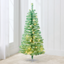 Pre-lit Colorful Mini Spruce Christmas Tree w/ LED Lights - 4ft