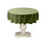 Tablecloth Dull Bridal Satin Fabric - 54" Round, Color Options (1 Piece)
