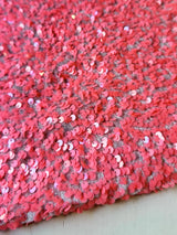 Sequin on Velvet Stretch Fabric