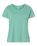 Women's Curvy Collection Fine Jersey Tee