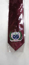 Samoa Seal Tie Polyester Fabric - Official Samoa National Seal, 56" Length, 3.5" Width (One Size)