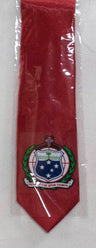 Samoa Seal Tie Polyester Fabric - Official Samoa National Seal, 56" Length, 3.5" Width (One Size)