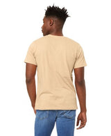 Bella Canvas 3001 Airlume Combed And Ring-Spun Cotton Fabric - Sand Dune, Crewneck, Short Sleeve, Unisex (1 Piece)