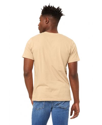 Bella Canvas 3001 Airlume Combed And Ring-Spun Cotton Fabric - Sand Dune, Crewneck, Short Sleeve, Unisex (1 Piece)