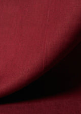 1 Yard Sangria Pure Linen Fabric, Midweight 5.5 oz Softened Solid Weave 52 Inch