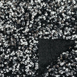 Sequin Velvet Seashell Fabric