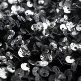 Sanibel Seashell Polyester Velvet Sequin Fabric - Seashell Sequin Embellishment, 49" Width (1 Yard)