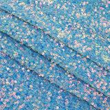 Sequin Velvet Seashell Fabric