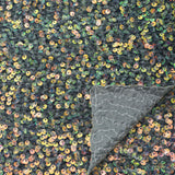 Sanibel Seashell Polyester Velvet Sequin Fabric - Seashell Sequin, 49" Width, 365 GSM (1 Yard)