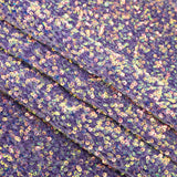 Sequin Velvet Seashell Fabric