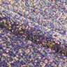 Sanibel Seashell Polyester Velvet Sequin Fabric - Seashell Sequin, 49" Width, 365 GSM (1 Yard)