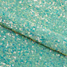 Sanibel Seashell Polyester Velvet Sequin Fabric - Seashell Sequin, 49" Width, 365 GSM (1 Yard)