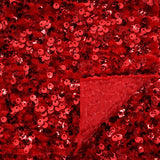 Sequin Velvet Seashell Fabric