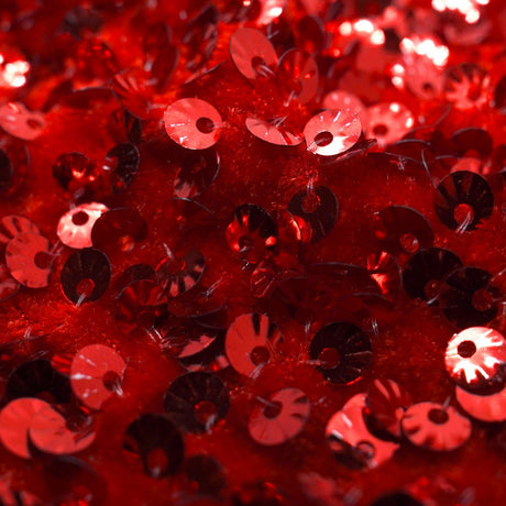 Sequin Velvet Seashell Fabric