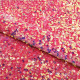 Sequin Velvet Seashell Fabric