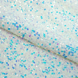 Sanibel Seashell Polyester Velvet Sequin Fabric - Seashell Sequin, 49" Width, 365 GSM (1 Yard)