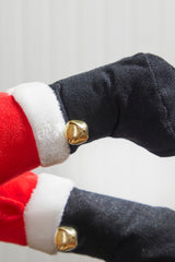 Animated Treeside Santa Kickers 16Inch Christmas Decor