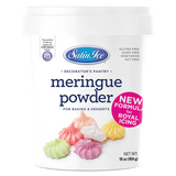 Satin Ice Meringue Powder - 16 oz New Formula for Royal Icing