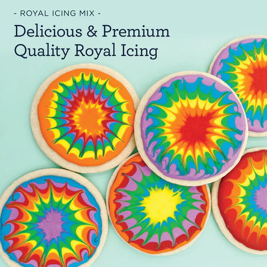 Satin Ice Royal Icing Mix, 14 oz Pail Bucket