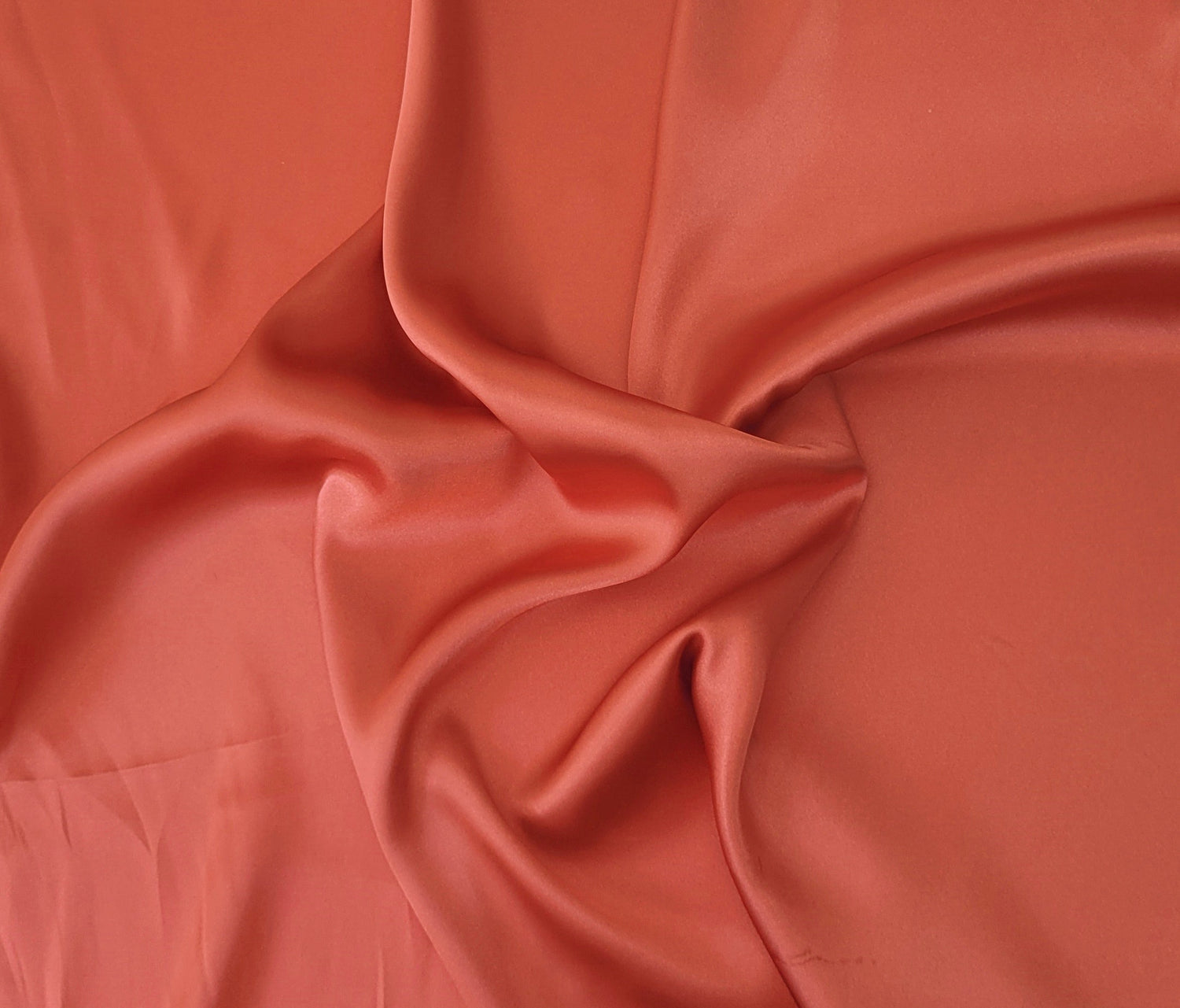 Polyester Satin Orange