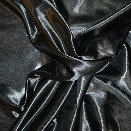 1 Yard Versatile Satin Fabric by the Yard for Apparel & Event Design - Smooth & Radiant 60" Width